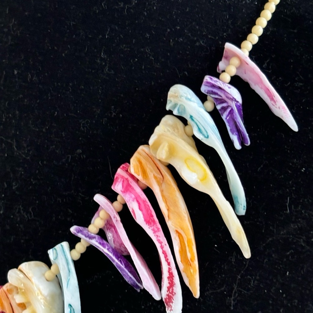 Multi-Color Abalone Shell Beach Vibes/Sea Life Vi… - image 4